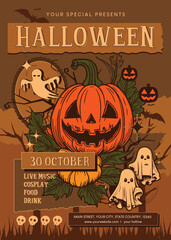 Halloween Party Flyer