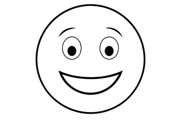 emogide feliz  silhouette vector