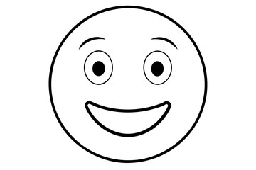 emogide feliz  silhouette vector