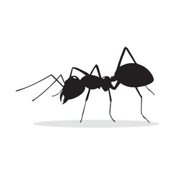 Ant Silhouette, cute Ant Vector Silhouette, Cute Ant cartoon Silhouette, Ant vector Silhouette, Ant icon Silhouette, Ant vector																									