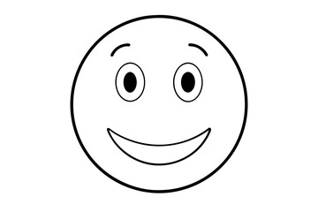 emogide feliz  silhouette vector