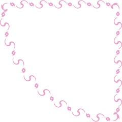 Aesthetic Abstract Decorative Geometric Shape Frame