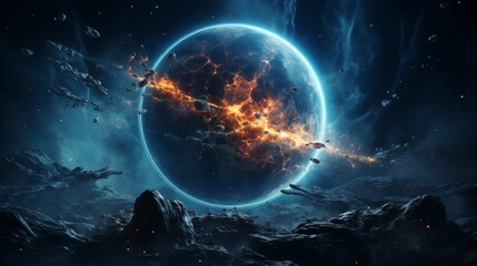 Obraz premium planet neptune.