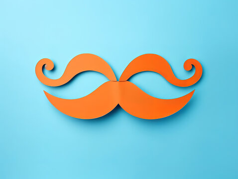 Luxurious Wooden background with paper character and colored bow tie for father's day