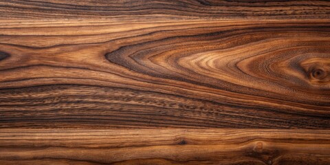 Obraz premium Black walnut wood texture background with natural grain patterns, ideal for desktop wallpapers and design projects