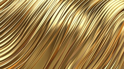 Elegant golden texture with flowing curves, perfect for luxury design projects and backgrounds.