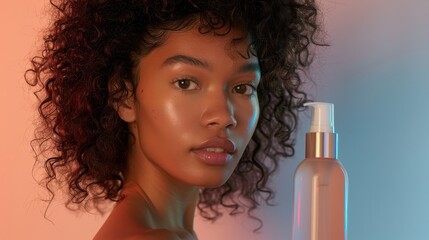 Beauty and Cosmetics Mockup Collection Featuring Diverse Models and Lipsticks
