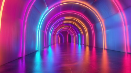 Neon Tunnel