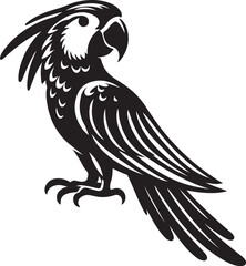 A Parrot vector design art work