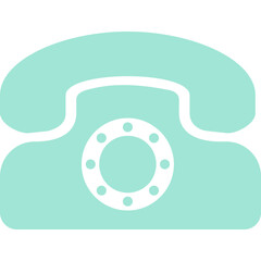 Phone Icon For Communication Sign
