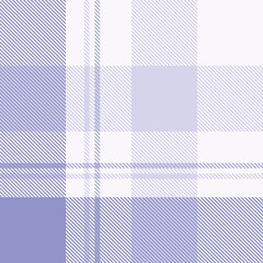 Blue tartan plaid fabric seamless pattern of check background tartan with a textile fabric plaid texture. Tartan Scotland seamless plaid pattern vector. Retro background fabric.