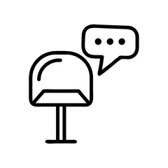 Set of contact us icons. Web icon set. Contact information icons for business cards