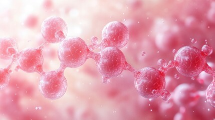 Intricate 3D Representation of Vitamin B12 for Educational and Nutritional Insights