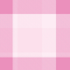Pink tartan plaid fabric seamless pattern of check background tartan with a textile fabric plaid texture. Tartan Scotland seamless plaid pattern vector. Retro background fabric.