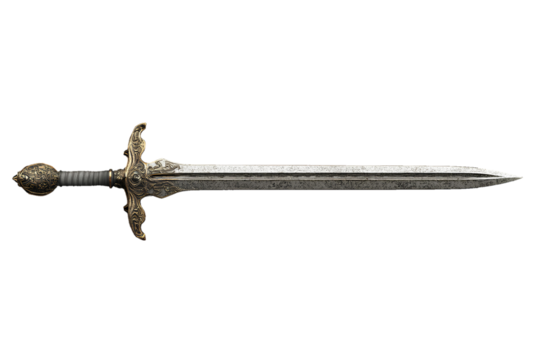 sword with transparent background