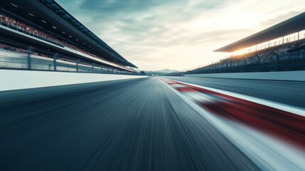 F1 track, no one
