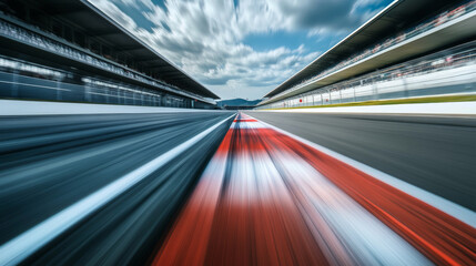 F1 track, no one