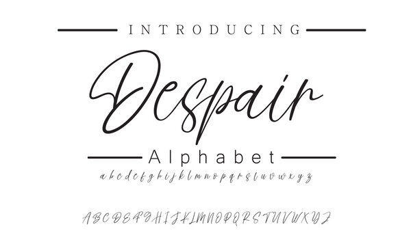 Unique Signature Font Creations