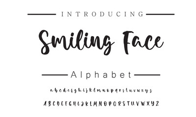 Stylish Elegant Signature Typeface