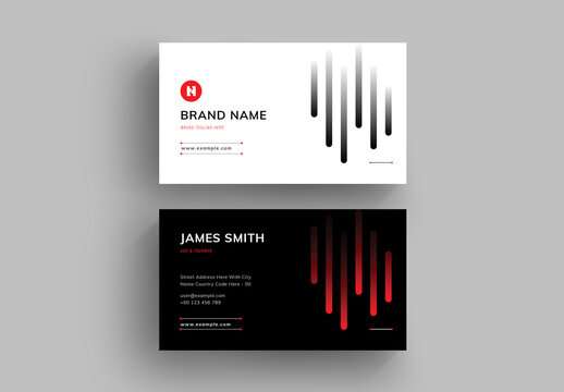 Business Card Layout