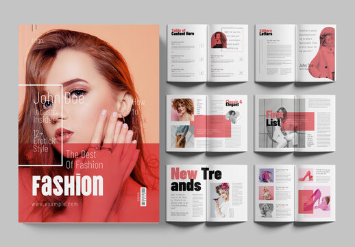 Fashion Magazine Layout