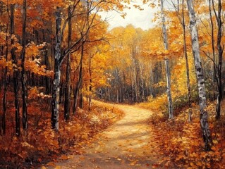 Autumn Foliage in Natural Landscapes