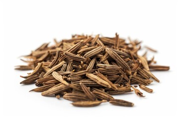A fresh Cumin isolated on white