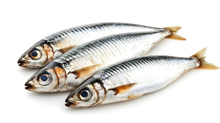 Fototapeta premium Herring fish isolated on white background 
