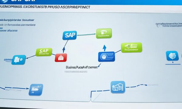 Enterprise resource planning, business process automation with virtual screens, SAP Concepts and ERP systems