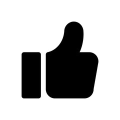 Obraz premium Thumb up icon, i like it, Yes, good sign icon vector. Color editable