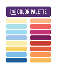 modern color palette