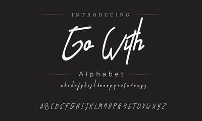 Modern Calligraphy Font for Signature Style