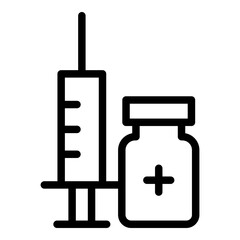 Medical icon. Vector line icon