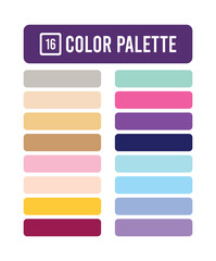 modern color palette