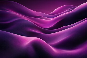 Fototapeta premium Abstract purple background with wavy lines.