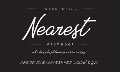 Elegant Signature Font Set for Creative Projects