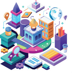 3D Vector Illustrations - Modern, realistic designs