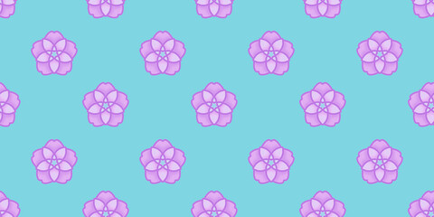 cute flowery seamless pattern, cute spring flower texture