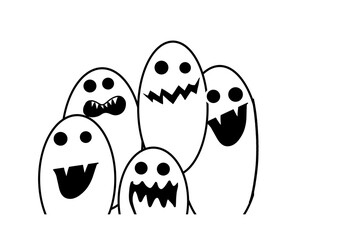 Ghost in Halloween © phawitchayada