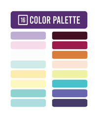 modern color palette