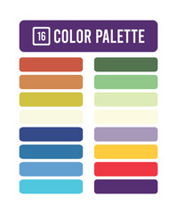 modern color palette