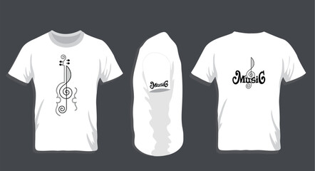 Music T-Shirt Design