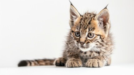 Adorable Kitten with Big Eyes