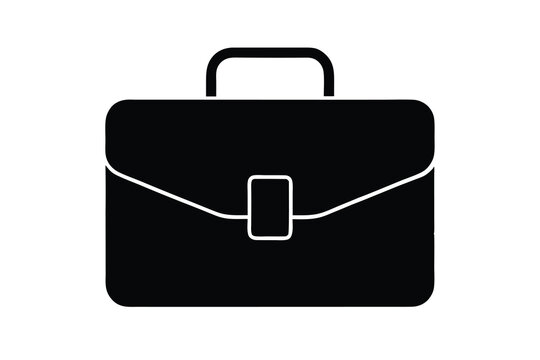 recommend clip art: Briefcase Silhouette Vector Design, Business Icon, Professional Work Illustration