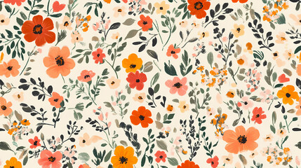 Ditsy floral pattern. Floral Pattern. Illustration