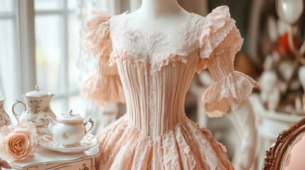 Bridgerton tea party dress