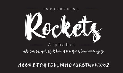 Creative Brush Font Collection