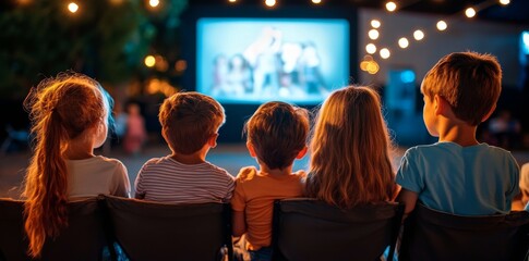 summer open air cinema for viewers