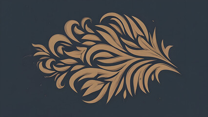 Obraz premium Abstract floral background illustraction vector floral design 