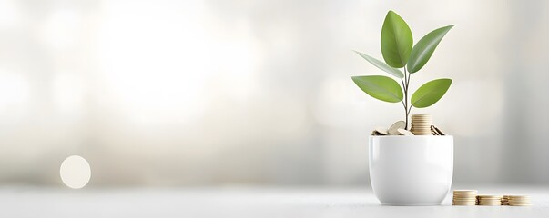 3D Financial Growth Visualization - High-Yield Savings and Secure Investment Returns for Building Long-Term Wealth with Low Risk